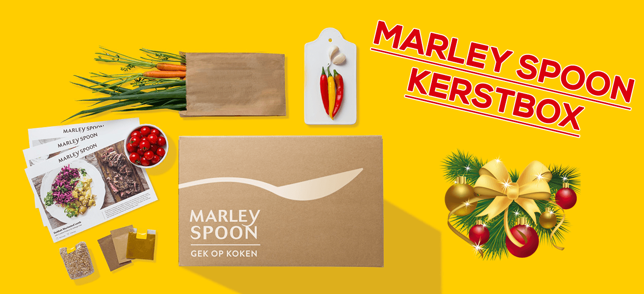 Marley Spoon Kerstbox 2024 Bekijk online en bestel met korting